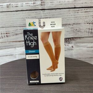 Alex Orthopedics Sheer Knee High Closed Toe 15-20 mmHg